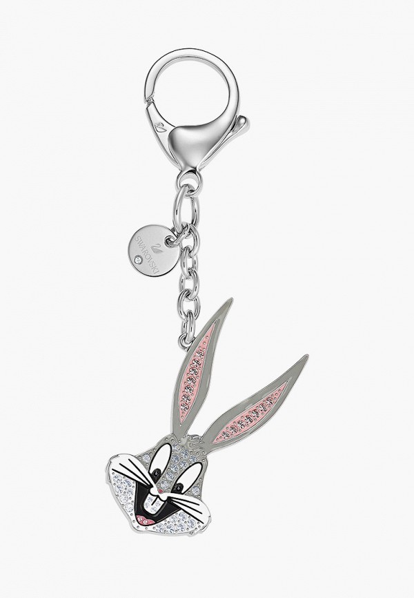 

Брелок Swarovski®, Серебряный, LOONEY TUNES BUGS BUNNY