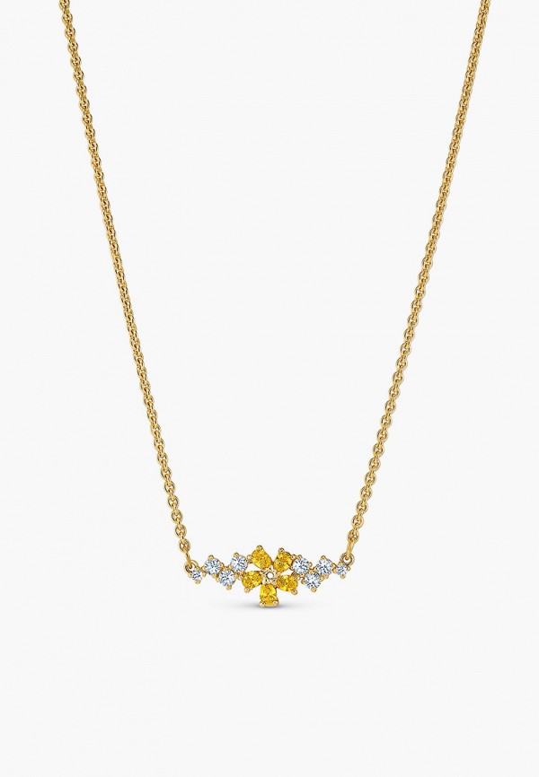 

Колье Swarovski®, Желтый, Flora