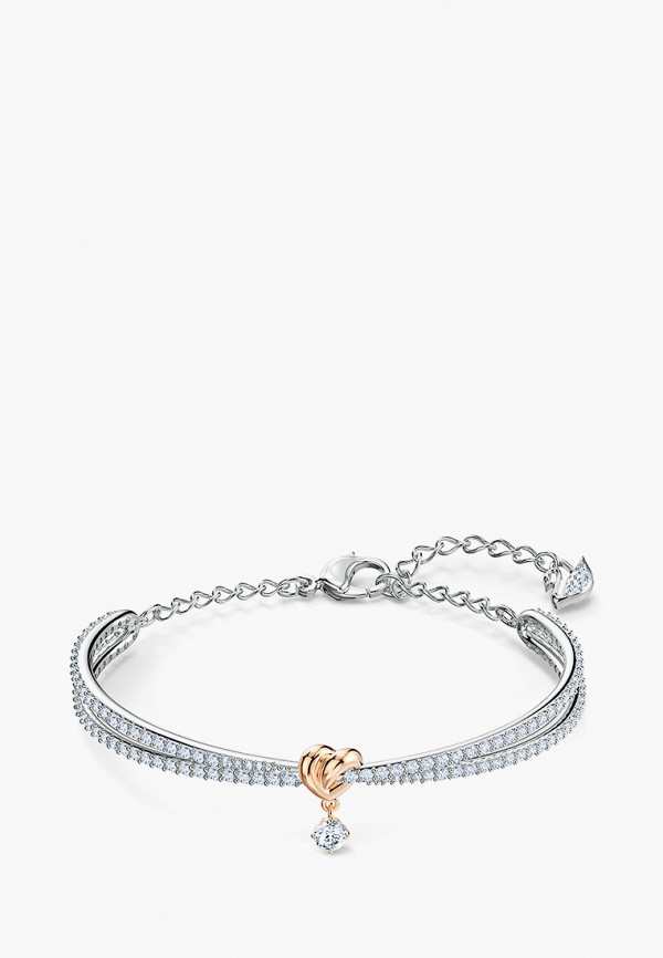 

Браслет Swarovski®, Серебряный, Lifelong Hrt
