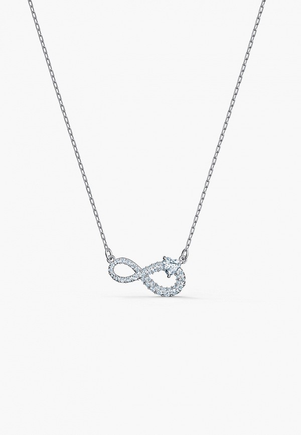 

Колье Swarovski®, Серебряный, Swa Infinity