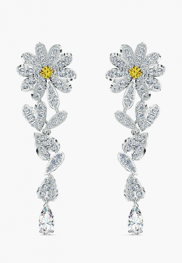 

Серьги Swarovski®, Серебряный, Eternal Flower