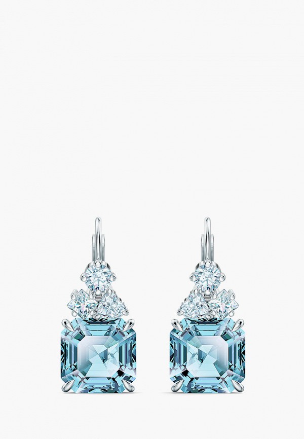 

Серьги Swarovski®, Голубой, Sparkling