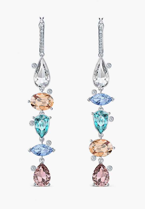 

Серьги Swarovski®, Разноцветный, Sunny