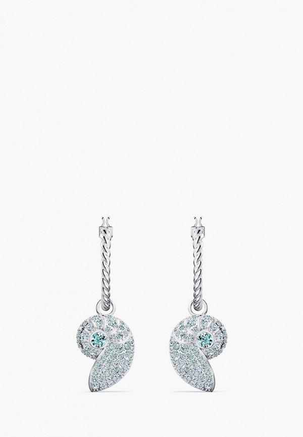 

Серьги Swarovski®, Серебряный, Shell
