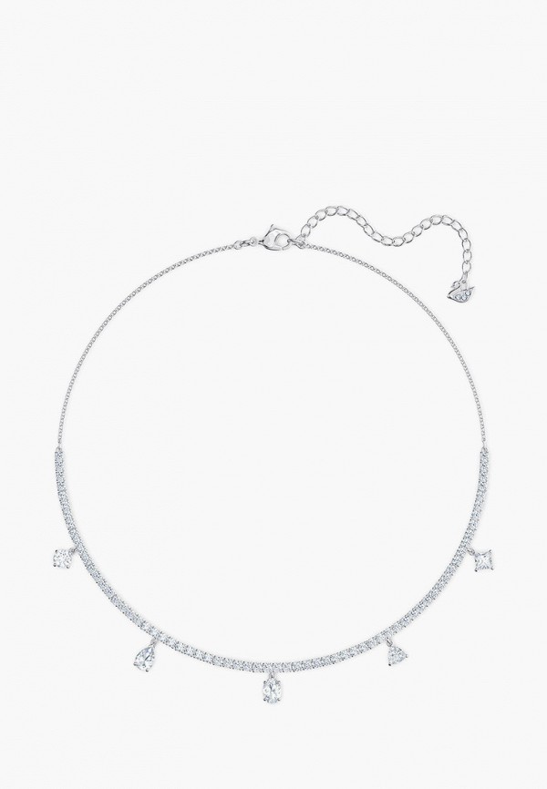 

Колье Swarovski®, Серебряный, Tennis DLXMC