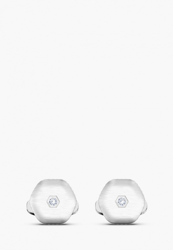 

Запонки Swarovski®, Серебряный, Theo