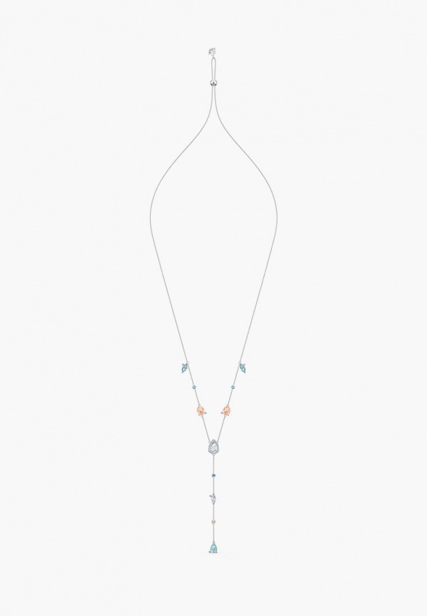 

Колье Swarovski®, Серебряный, с родиевым покрытием