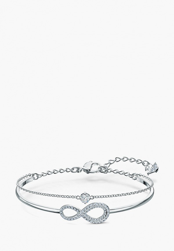 

Браслет Swarovski®, Серебряный, с родиевым покрытием