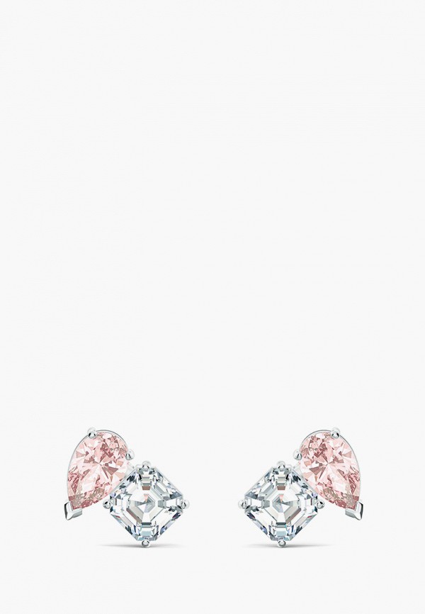 

Серьги Swarovski®, Серебряный, Attract Soul с родиевым покрытием