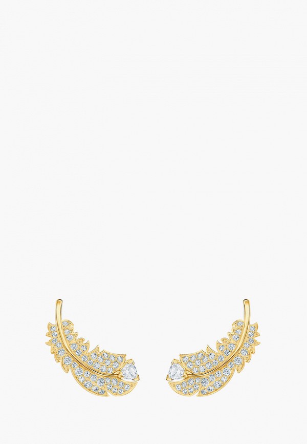 

Серьги Swarovski®, Золотой, Nice с золотым напылением