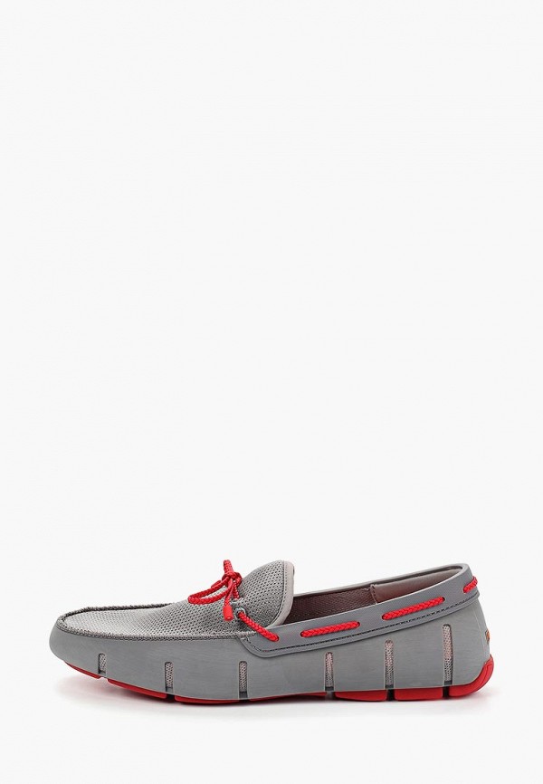 

Мокасины Swims, Braided Lace Loafer, Серый