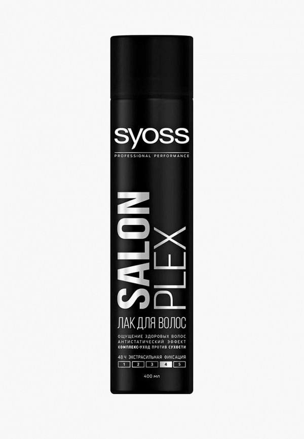 

Лак для волос Syoss, SALONPLEX Экстрасильной фиксации 400 мл, Прозрачный