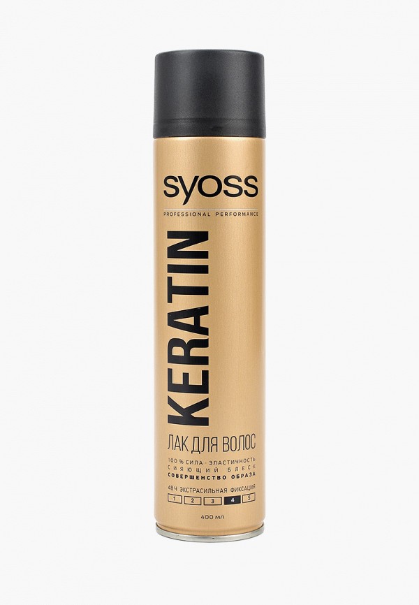 

Лак для волос Syoss, Keratin, экстрасильная фиксация, 400 мл, Прозрачный