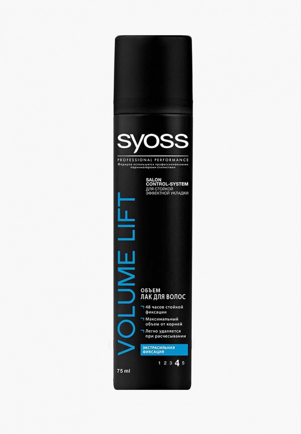 

Лак для волос Syoss, Mini voliume LIFT Объем экстрасильной фиксации, 75 мл
