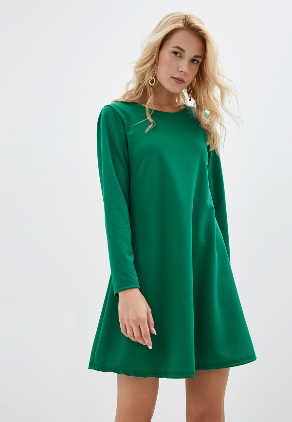 Платье  - зеленый цвет