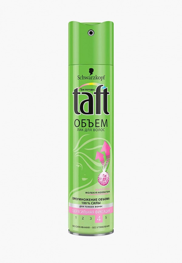 

Лак для волос Taft, Senso-Touch Объем очень сильная фиксация, 225 мл