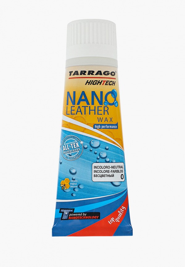 

Крем для обуви Tarrago, Прозрачный, Nano Leather Wax, 75 мл