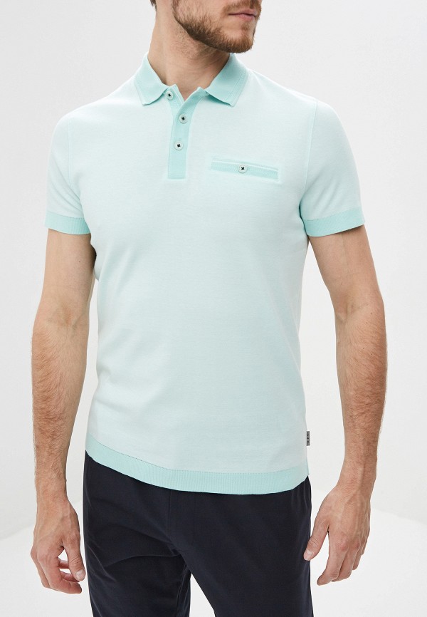

Поло Ted Baker London, Бирюзовый
