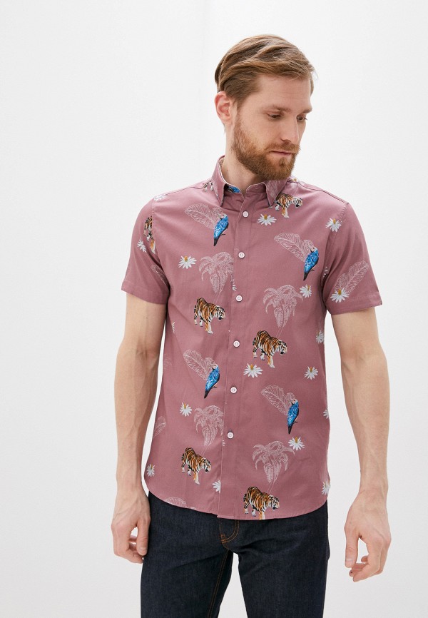 

Рубашка Ted Baker London, Фиолетовый