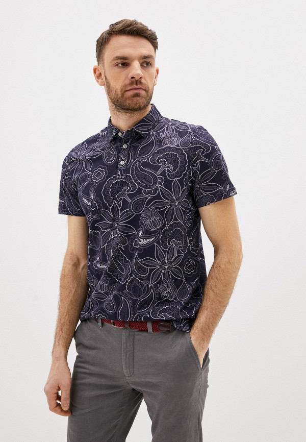 

Поло Ted Baker London, Синий, Ted Baker London TE019EMHRQY3