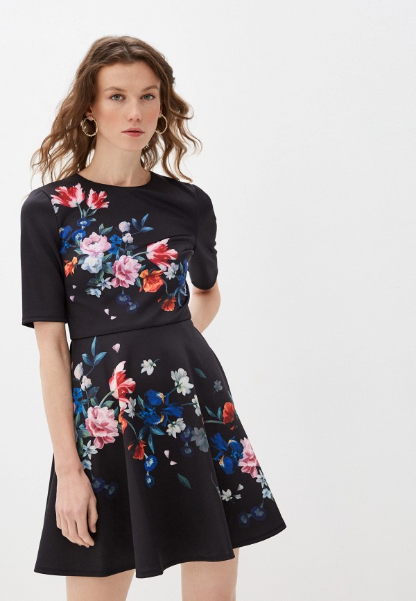 

Платье Ted Baker London, Черный, ZALENA
