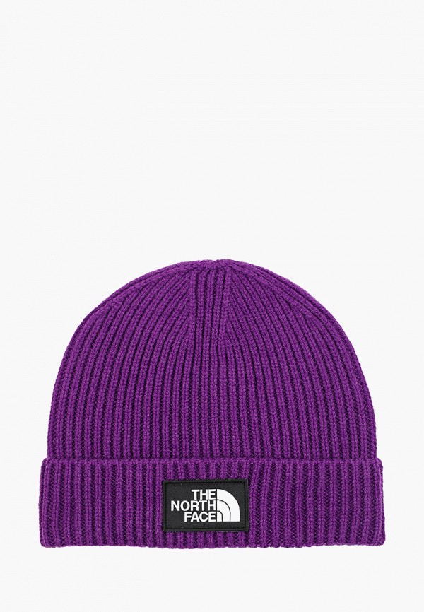 

Шапка The North Face, Фиолетовый, TNF LOGO BOX CUF BNE