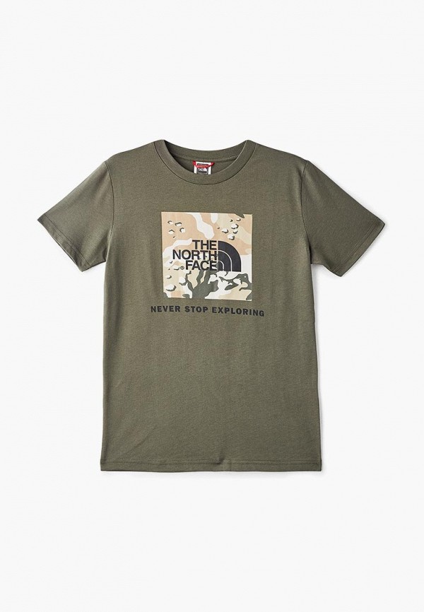 

Футболка The North Face, Y BOX / TEE, Хаки