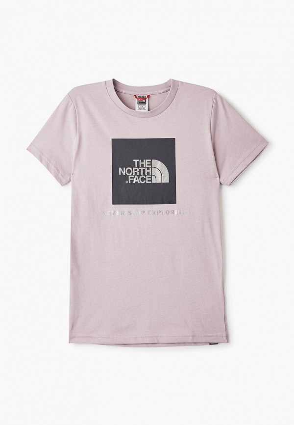 

Футболка The North Face, Y BOX / TEE, Фиолетовый