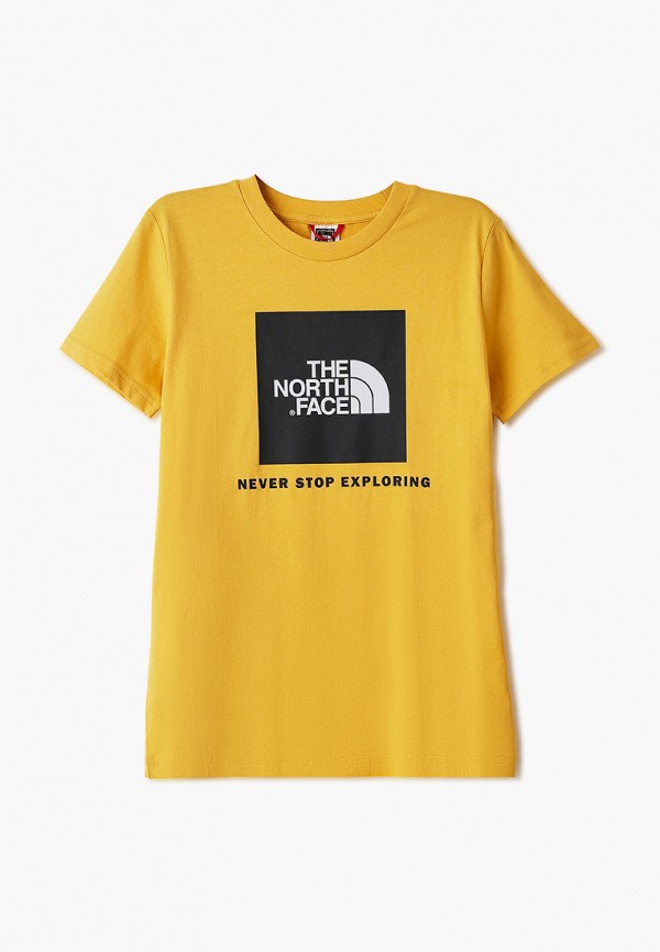 

Футболка The North Face, Желтый, Y BOX S/S TEE