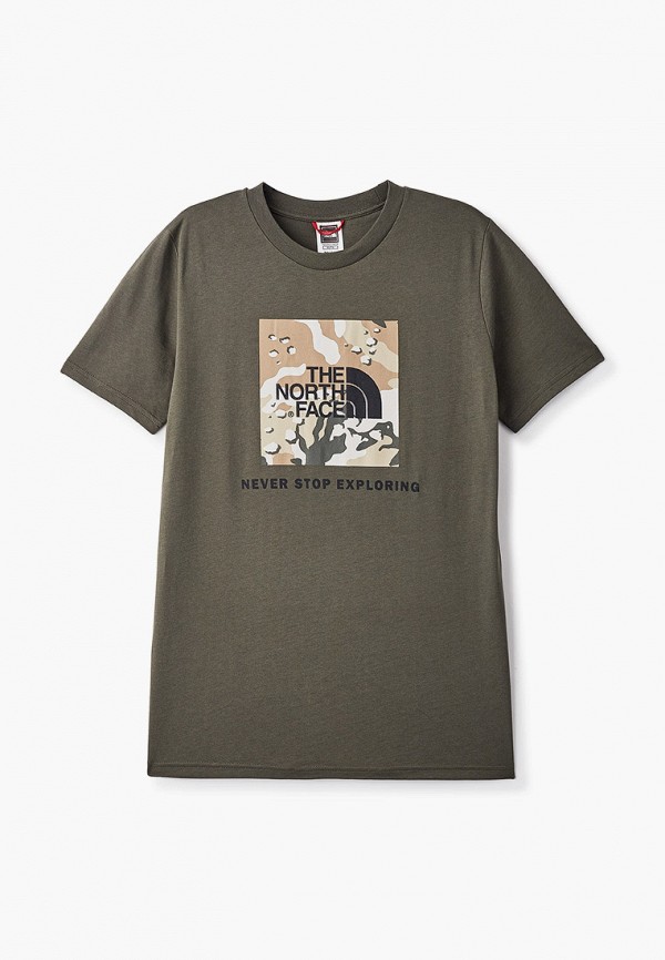 

Футболка The North Face, Хаки, Y BOX S/S TEE
