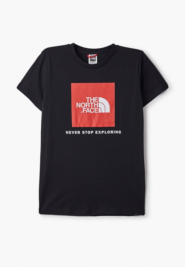 

Футболка The North Face, Черный, Y BOX S/S TEE