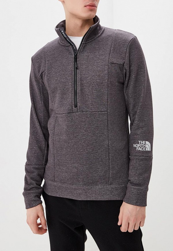 

Олимпийка The North Face, M LHT 1/4 ZIP, Серый