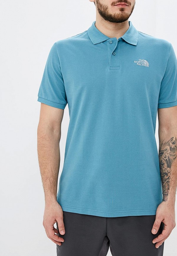 

Поло The North Face, M POLO PIQUET, Синий