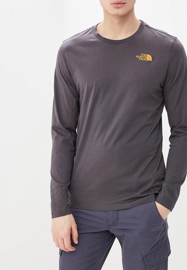 

Лонгслив The North Face, EASY TEE, Серый