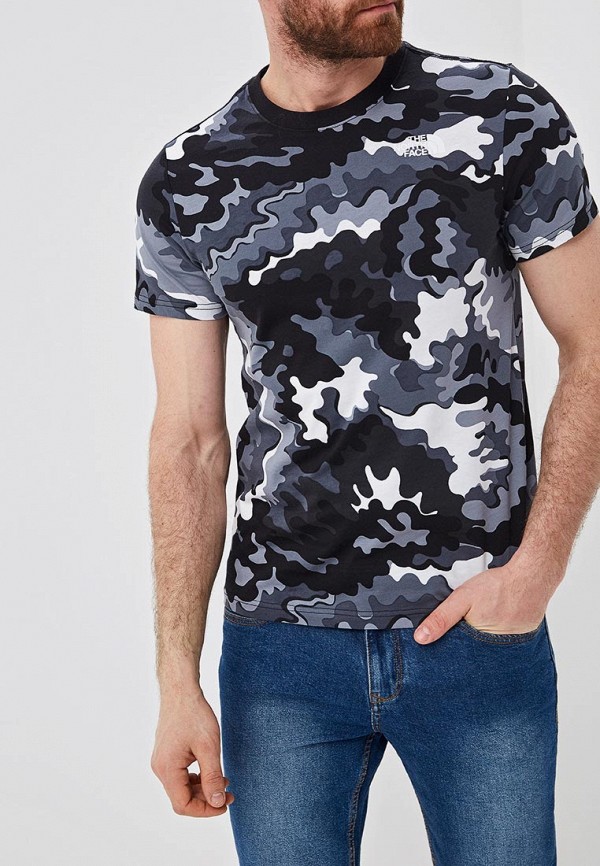 

Футболка The North Face, Серый, M S/S RED BOX TEE
