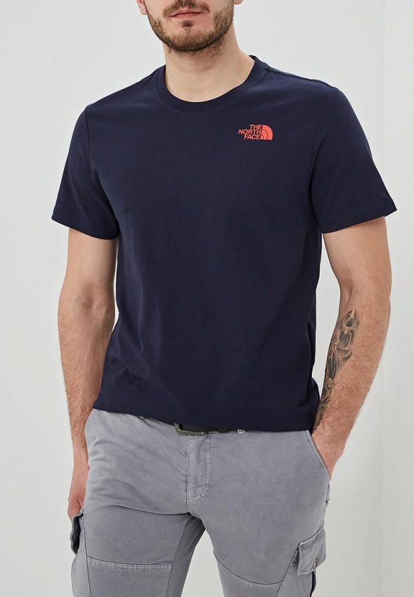 

Футболка The North Face, Синий, M S/S RED BOX TEE