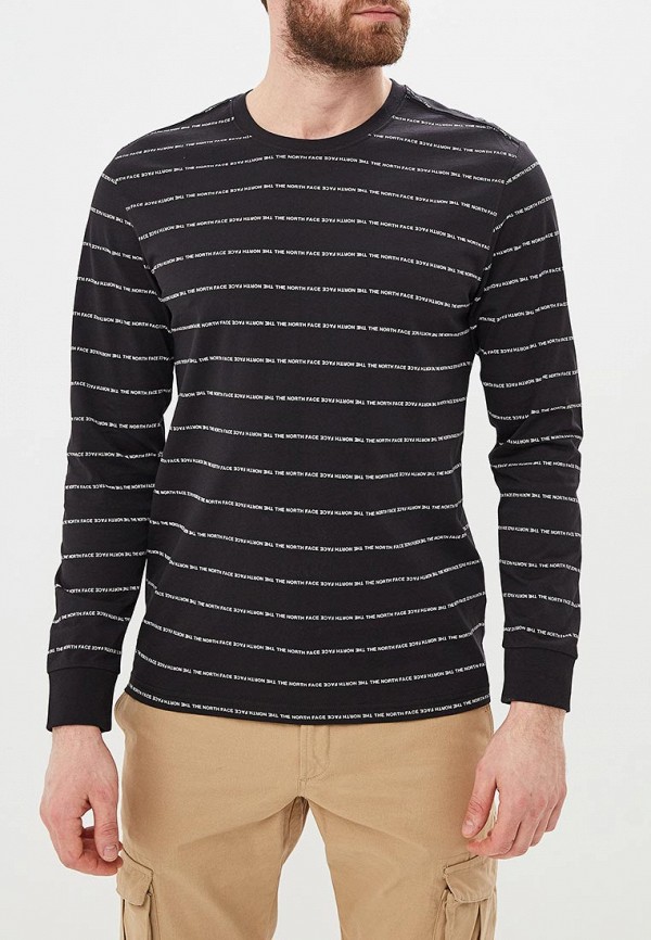 

Лонгслив The North Face, M L/S STRIPES TEE, Черный