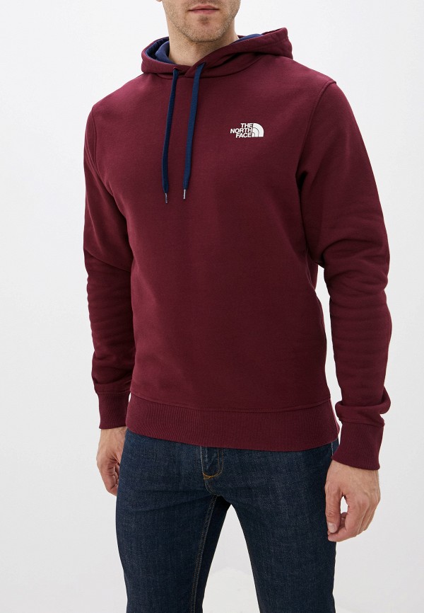 

Худи The North Face, M SEAS DREW PEAK HD, Бордовый