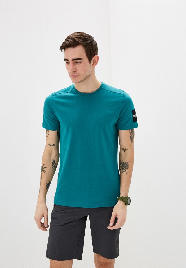 

Футболка The North Face, Бирюзовый, M S/S FINE 2 TEE