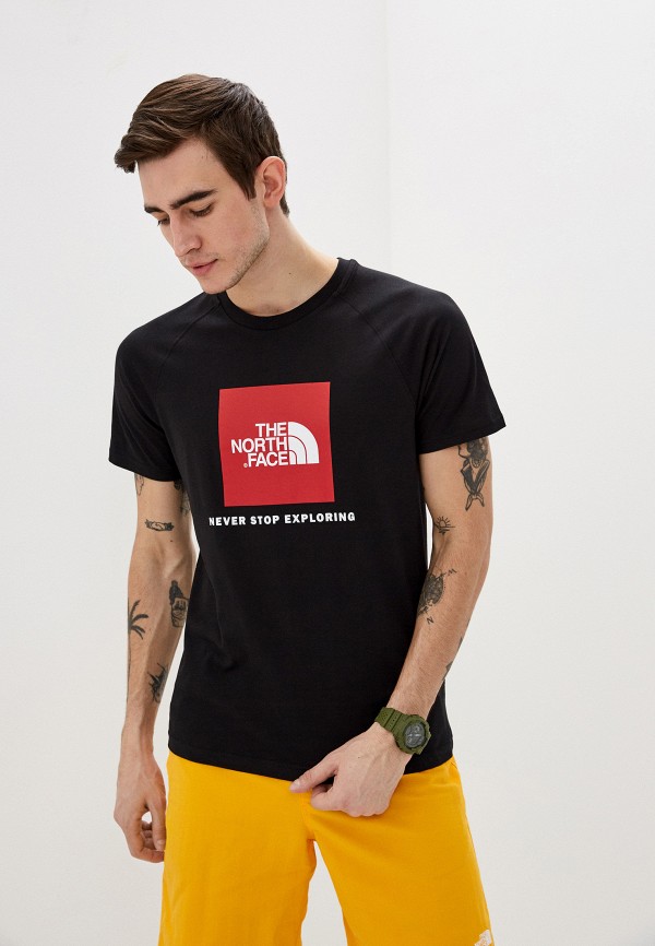 

Футболка The North Face, Черный, M S/S RAG RED BOX