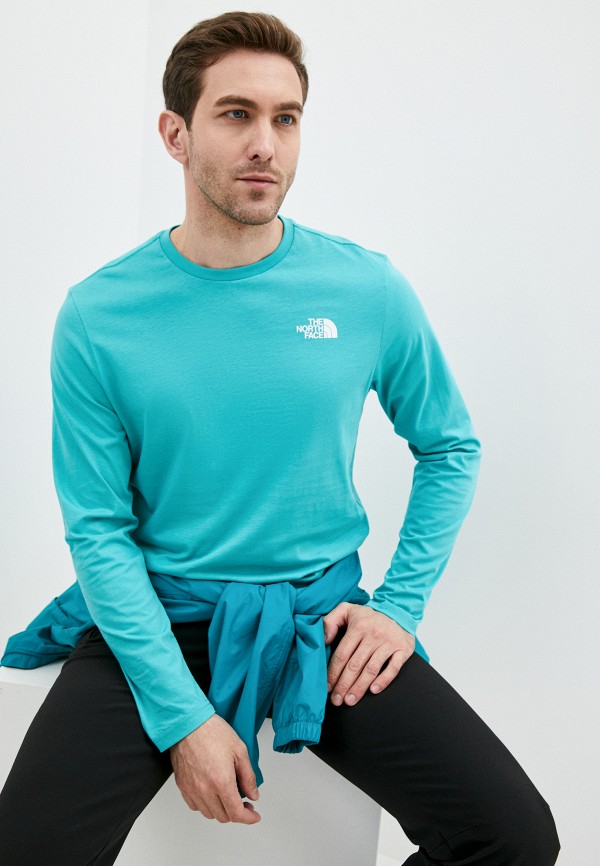 

Лонгслив The North Face, Бирюзовый