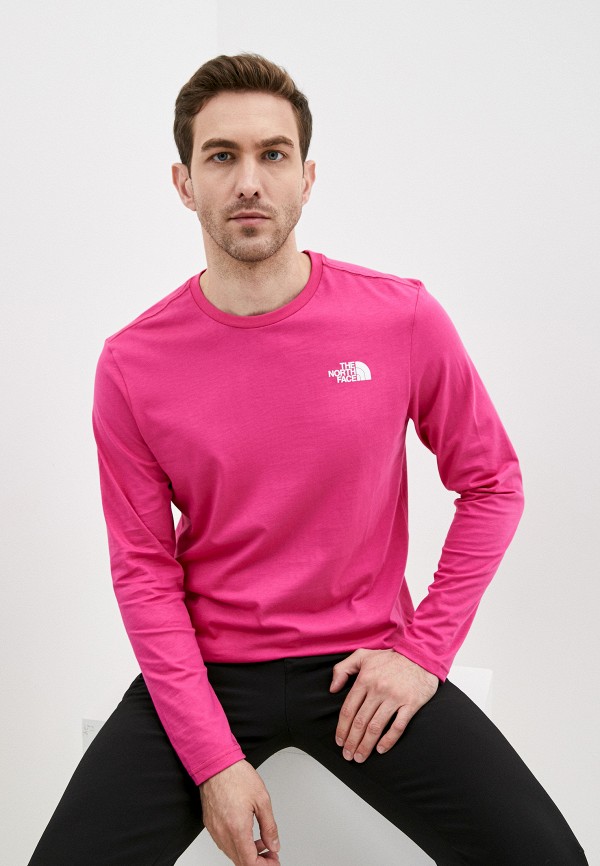 

Лонгслив The North Face, Розовый