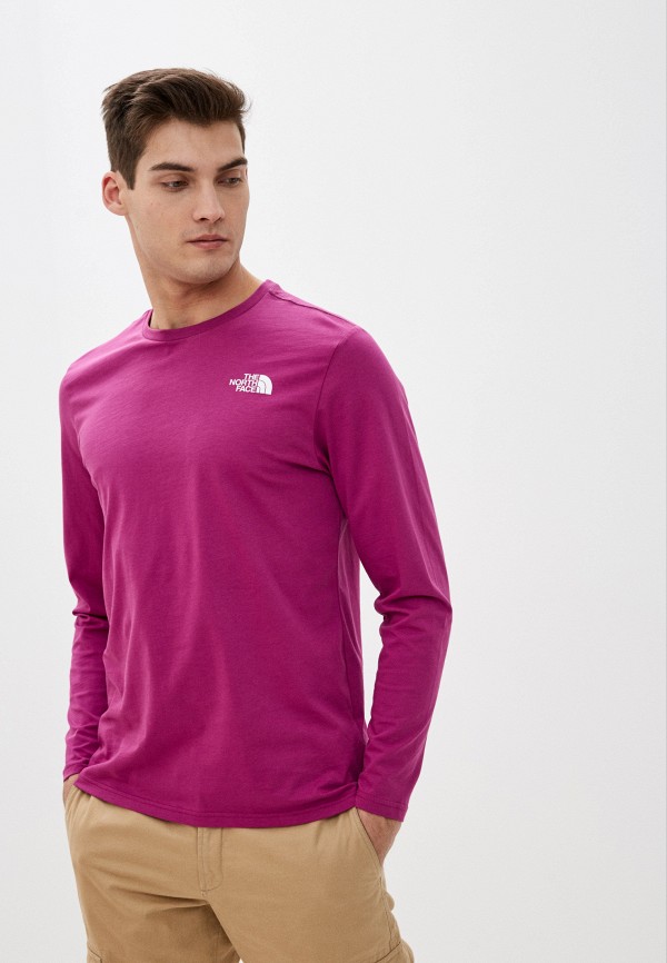 

Лонгслив The North Face, Фиолетовый
