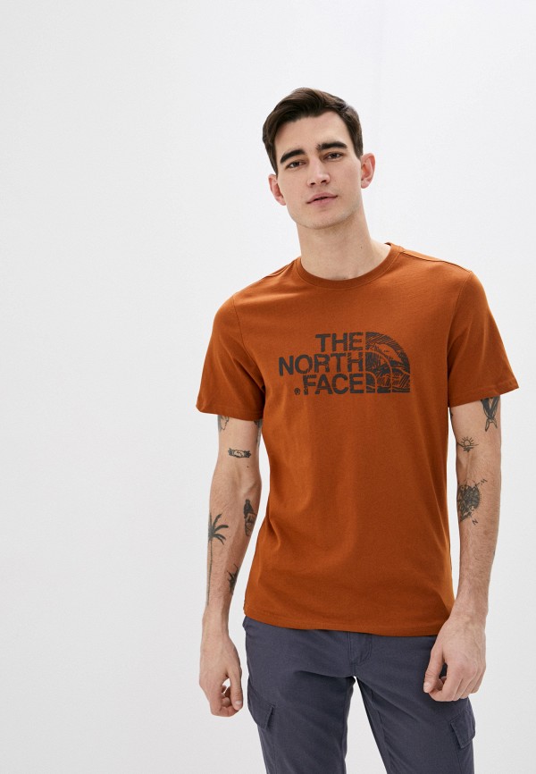 

Футболка The North Face, Коричневый