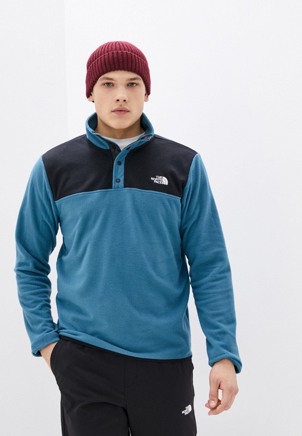 

Олимпийка The North Face, Бирюзовый, M TKA GLACIER SNAP-NECK PULLOVER