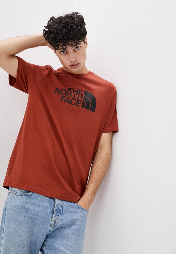 

Футболка The North Face, Коричневый, M S/S EASY TEE