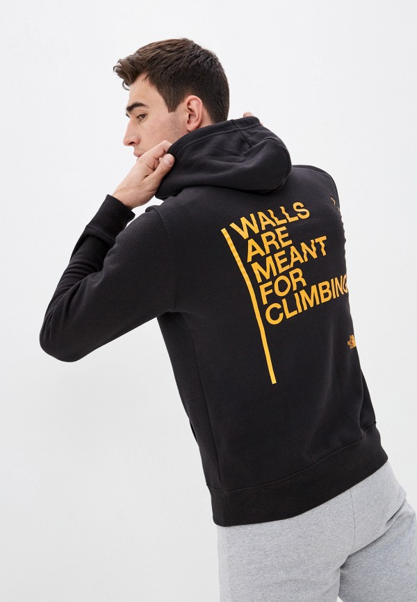 

Худи The North Face, Черный, U WALLS ARE MEANT FOR CLIMBING P/O HOODIE