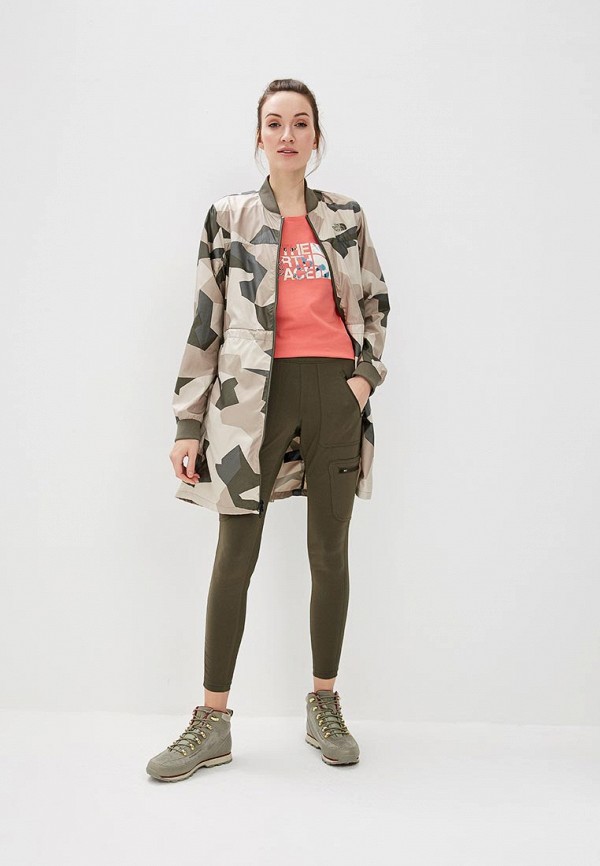 

Футболка The North Face, Коралловый, W S/S EASY TEE