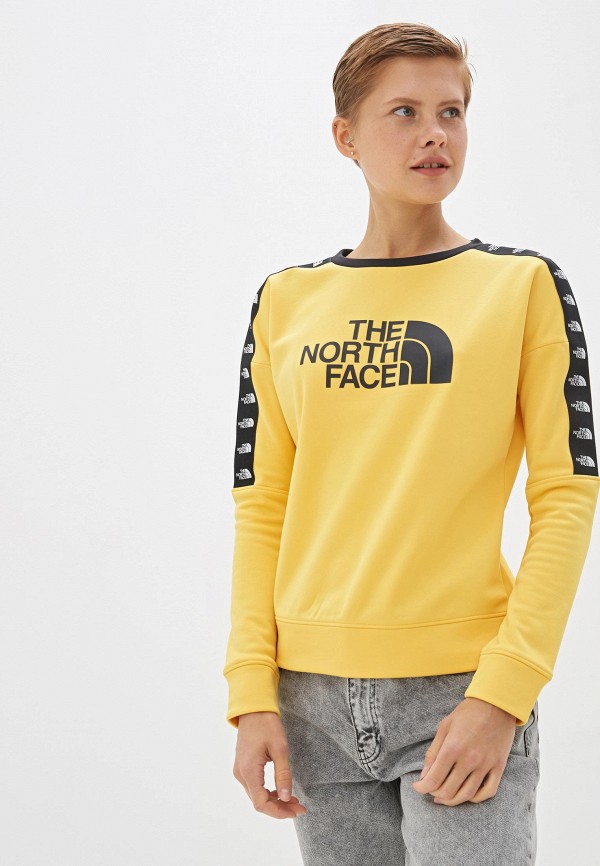 

Свитшот The North Face, W TNL CREW, Желтый
