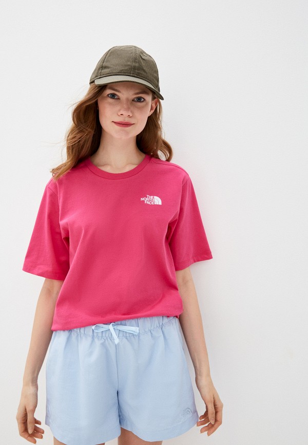 

Футболка The North Face, Розовый